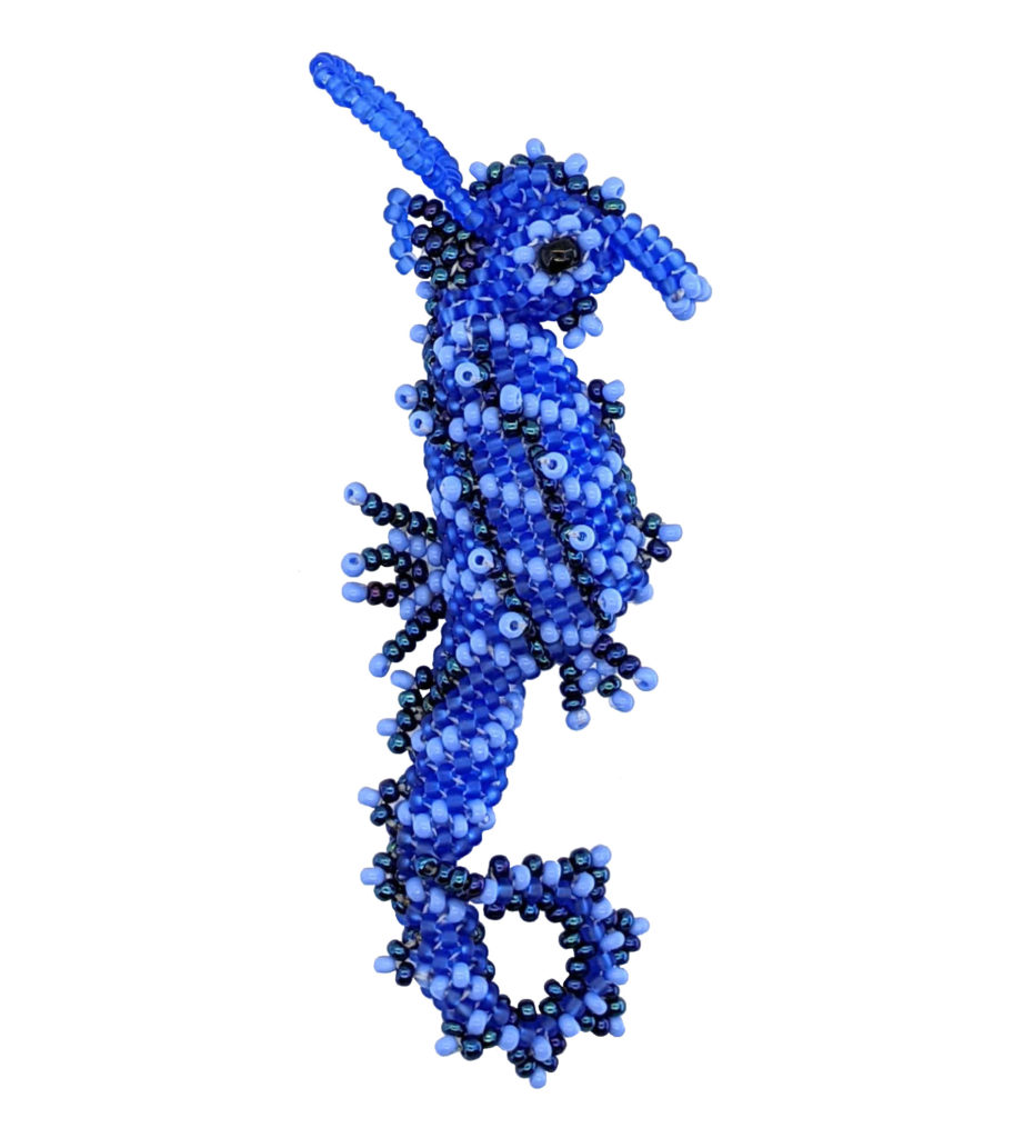 Seahorse Beaded Ornament - A Variety of Colors