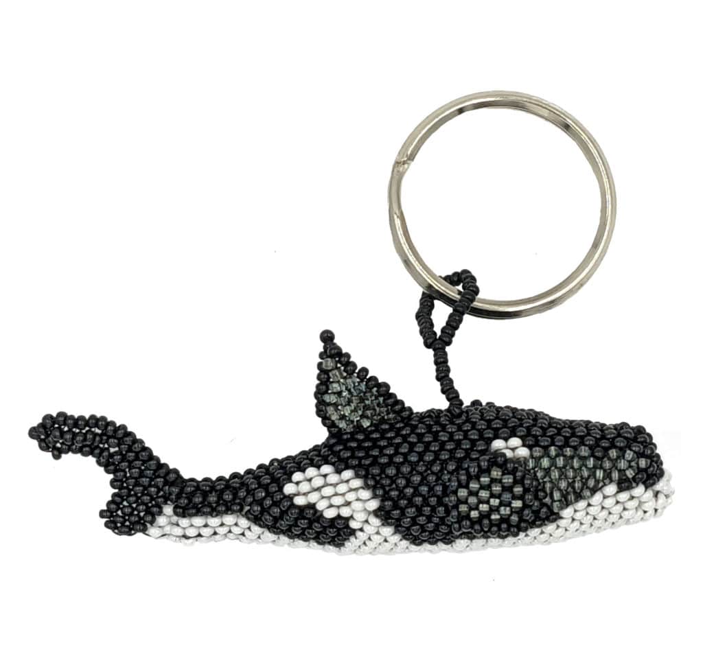 Whale Beaded Ornament