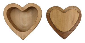 Heart Box - Wood, Large