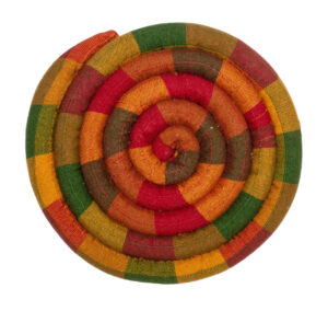 Microwavable Spiral Spiced Trivet - Medium - A Variety of Colors