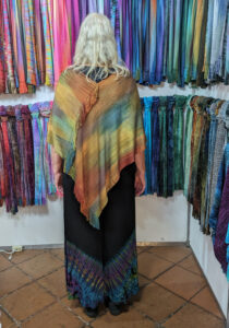 Lightweight Bamboo Poncho, One Size